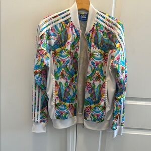 Adidas Tropical Print Track Jacket